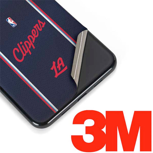 NBA Los Angeles Clippers Distressed Red Google Pixel 3a XL Skin